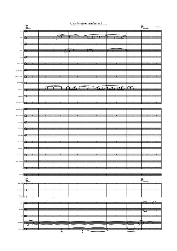 Allan Pettersson: Symphony no 1