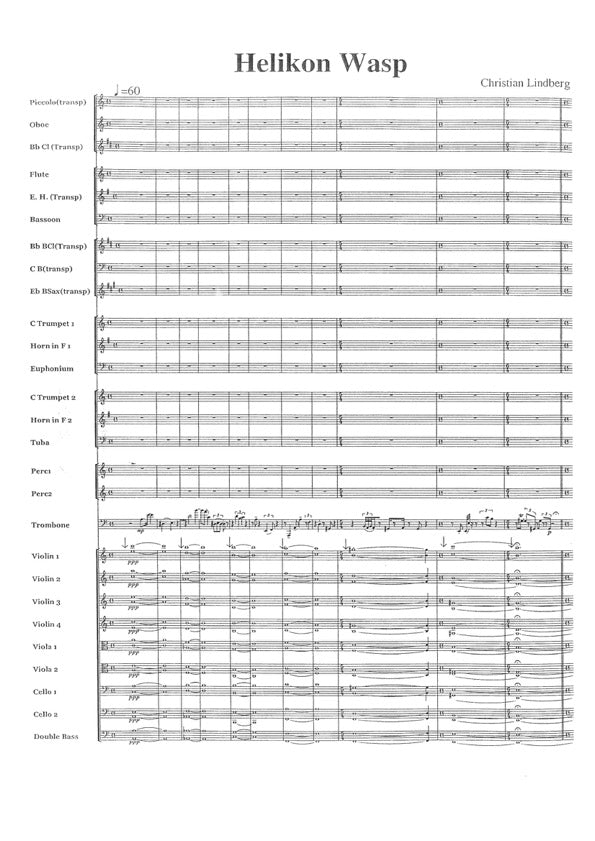 Christian Lindberg: Helikon Wasp - conducting trombonist and orchestra