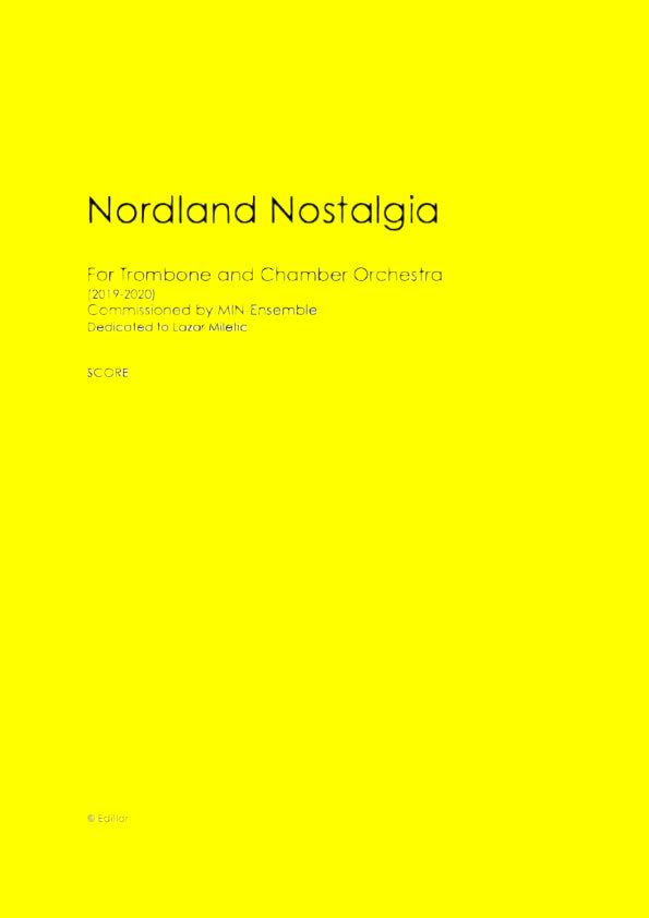 Christian Lindberg: Nordland Nostalgia - Trombone and Chamber orchestra