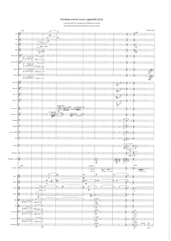 Christian Lindberg: Kundraan and the Arctic Light - Narrating and Conducting Trombonist.