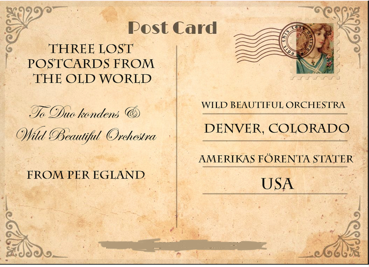 Per Egland - Three Lost Postcards From The New World