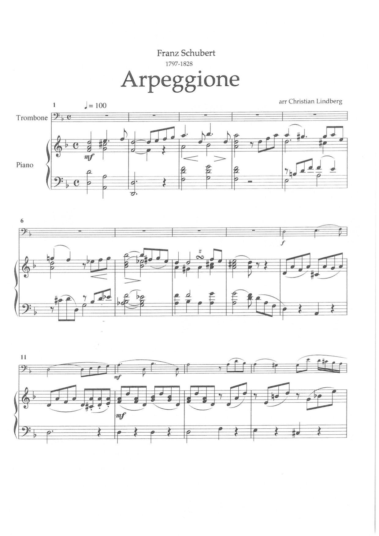 Schubert / Lindberg: - Arpeggione