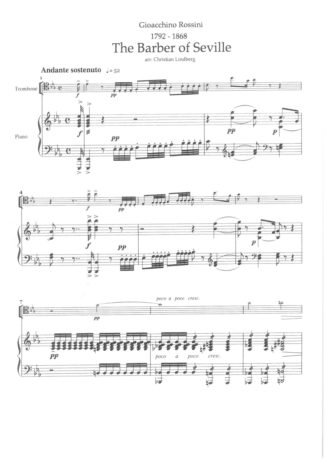 G.Rossini / Christian Lindberg - The Barber in Seville