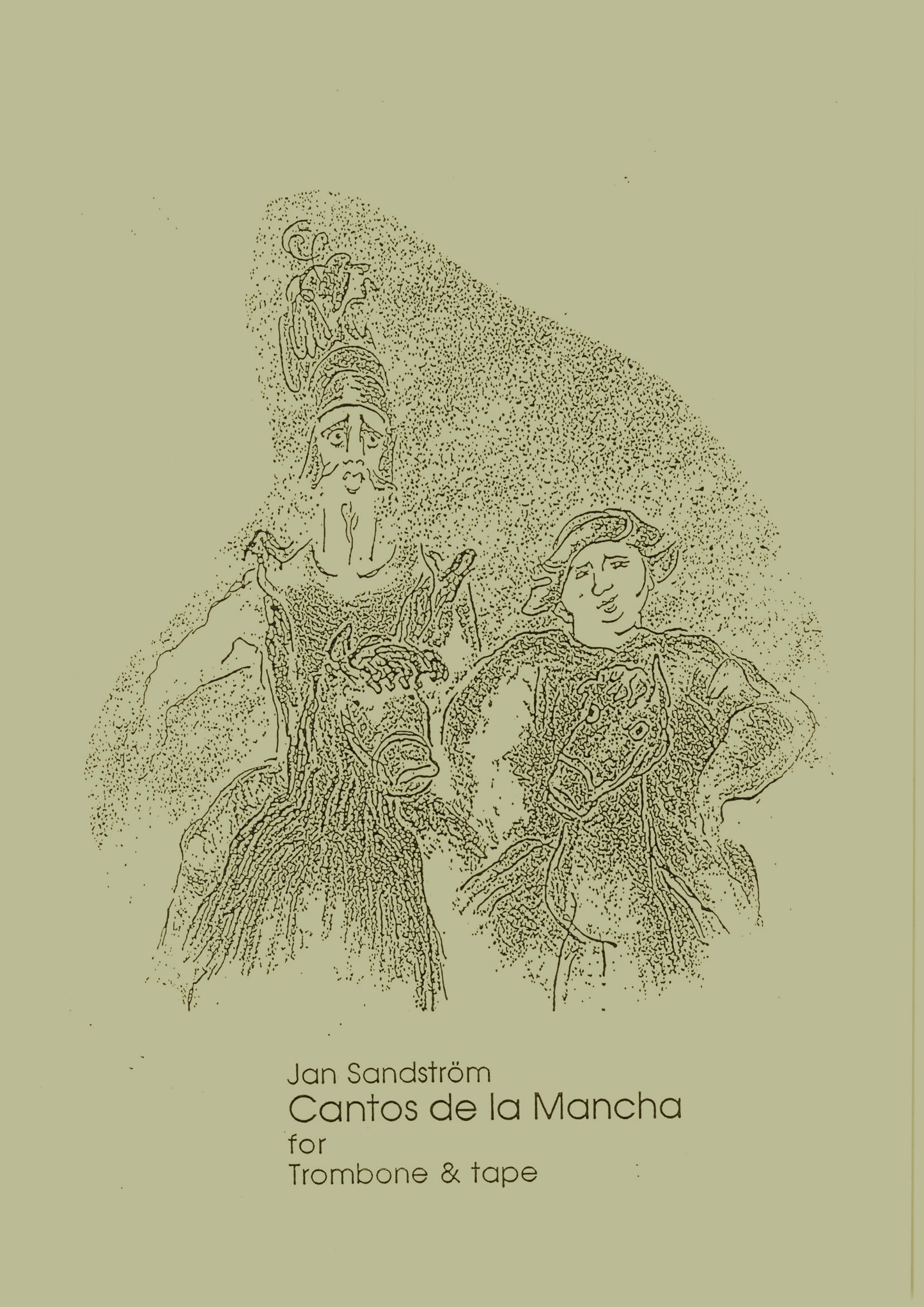 Jan Sandström - Cantos de la Mancha, Trombone & CD