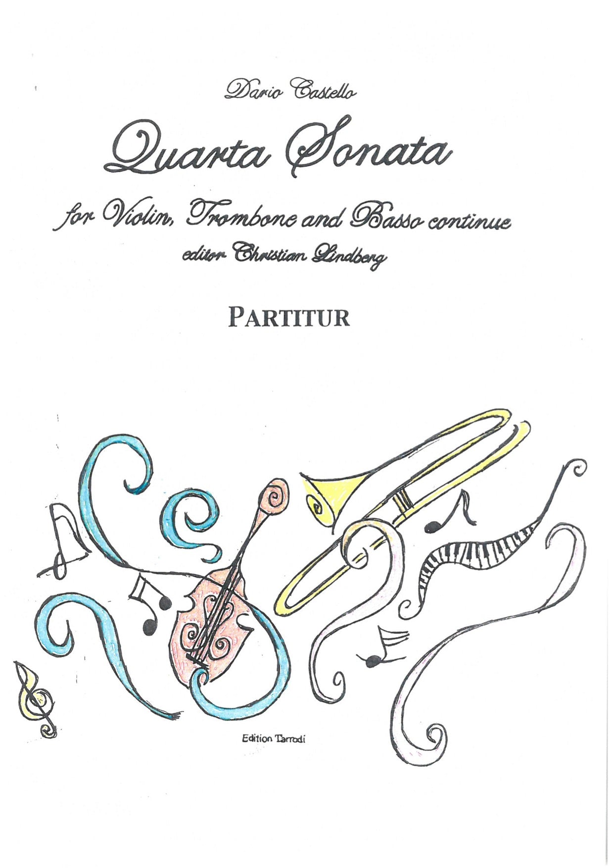 D. Castello - Quarta Sonata - Trombone, Violin & Basso