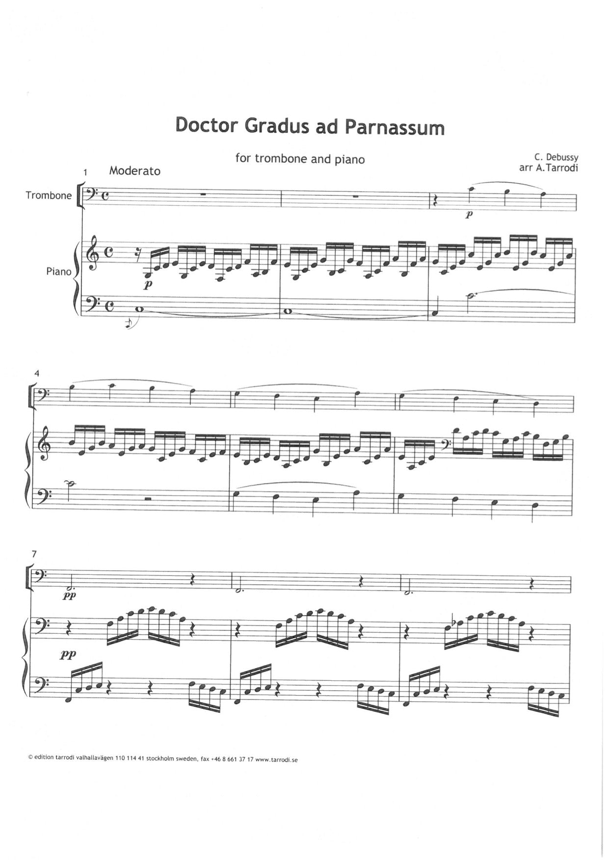 Debussy / Tarrodi - Doctor Gradus ad Parnassum