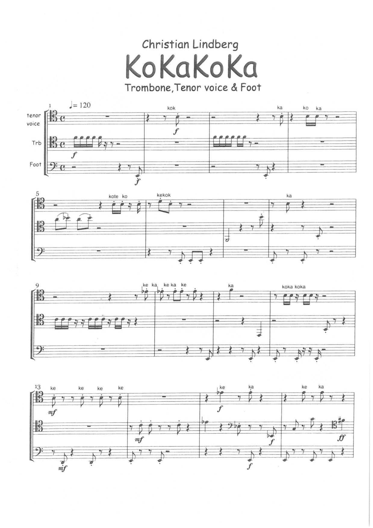 Christian Lindberg - Ko Ka Ko Ka tbn + tenor voice + foot