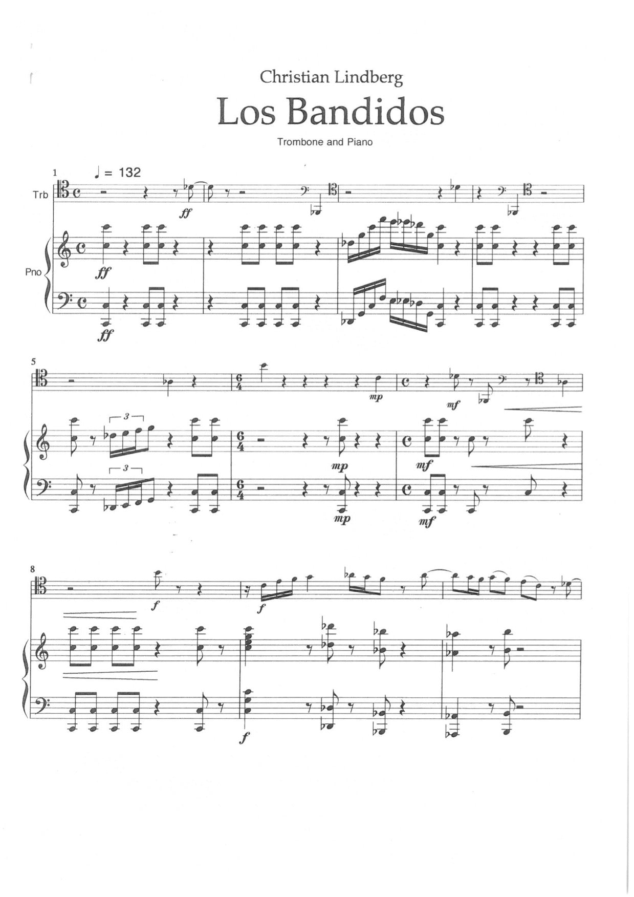 Christian Lindberg - Los Bandidos