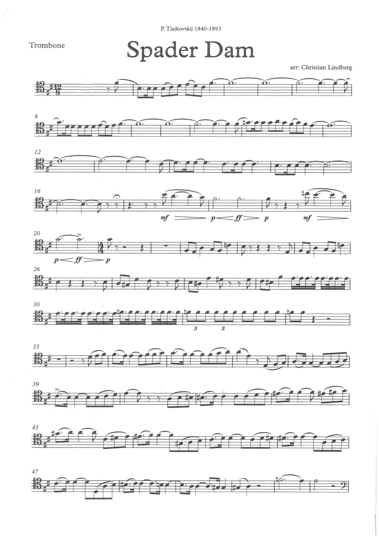 Tjajkowskij / Lindberg - Suite from Pique Dame