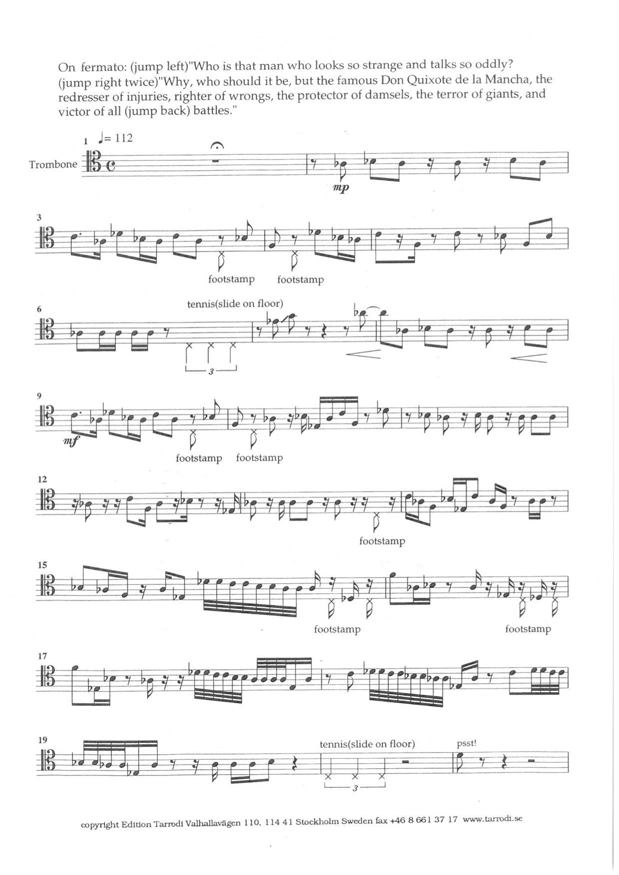 Jan Sandström - Pinceladas de la Mancha