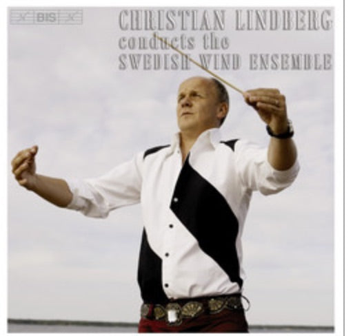 Christian Lindberg. - conducts the Swedish Wind Ensemble
