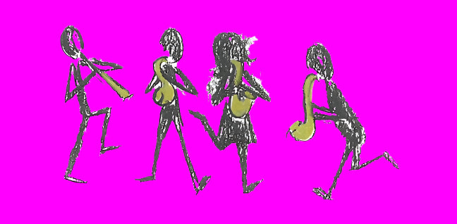 Per Egland - Three Tiny Steps, Saxophone Quartet