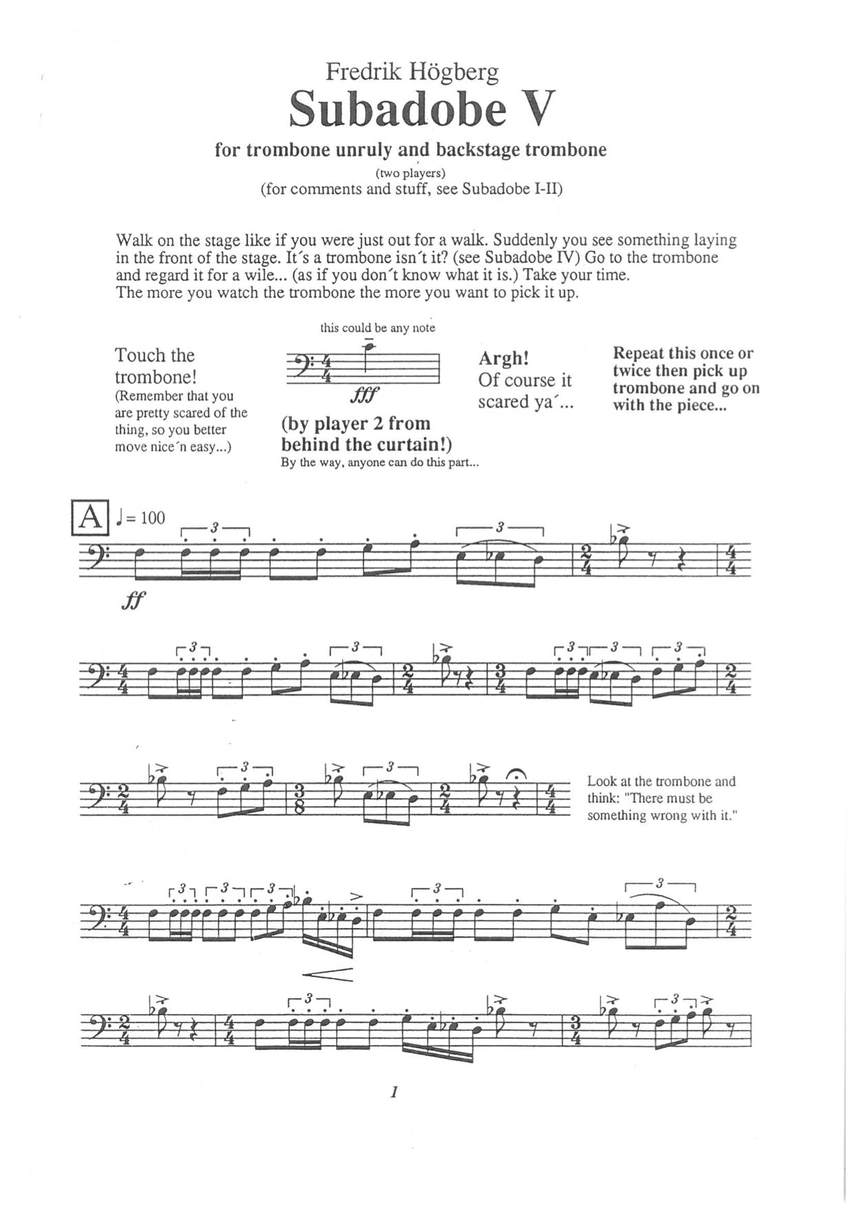 Fredrik Högberg - Su Ba Do Be V