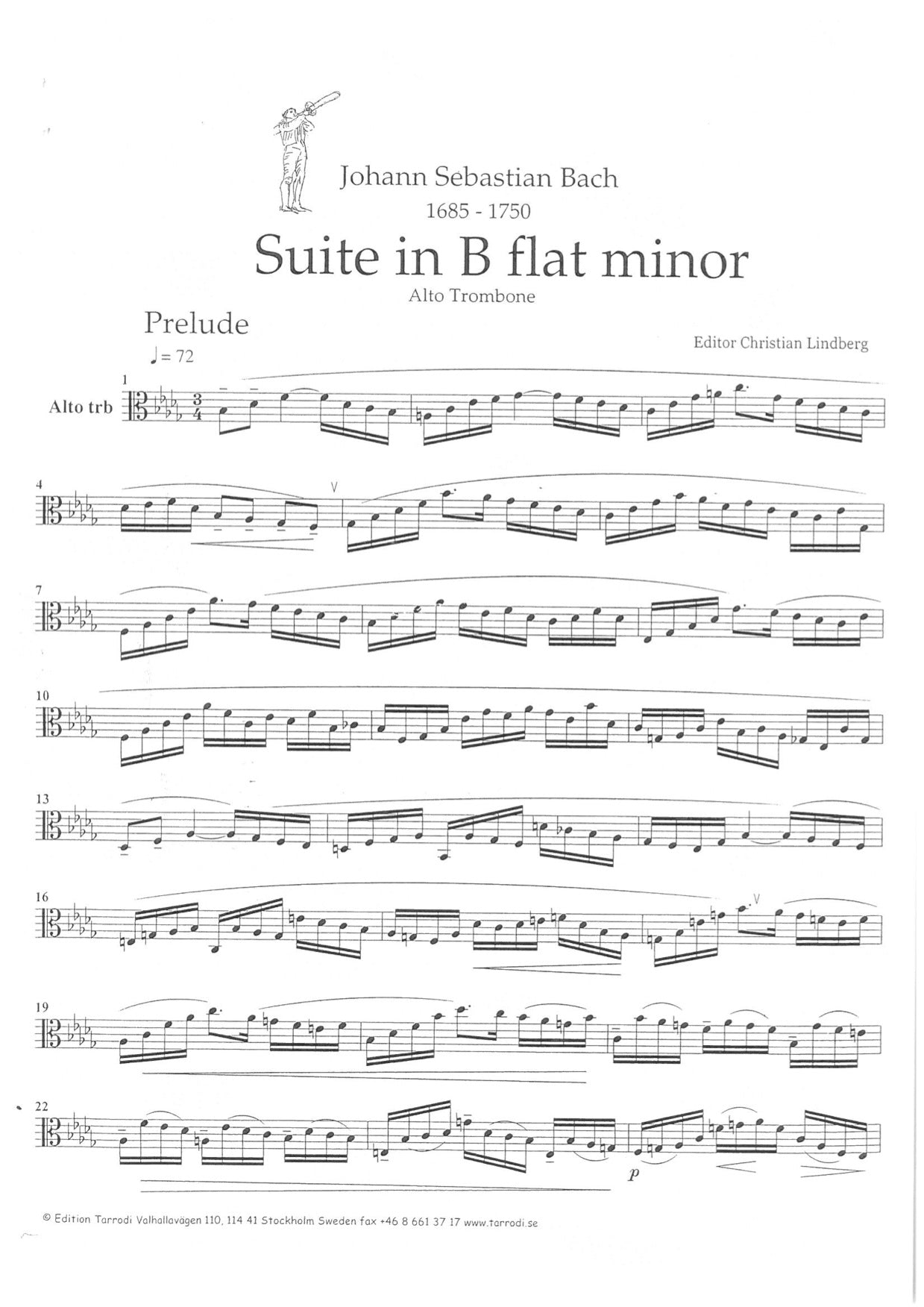 Lindberg/Bach Suite in B-flat minor