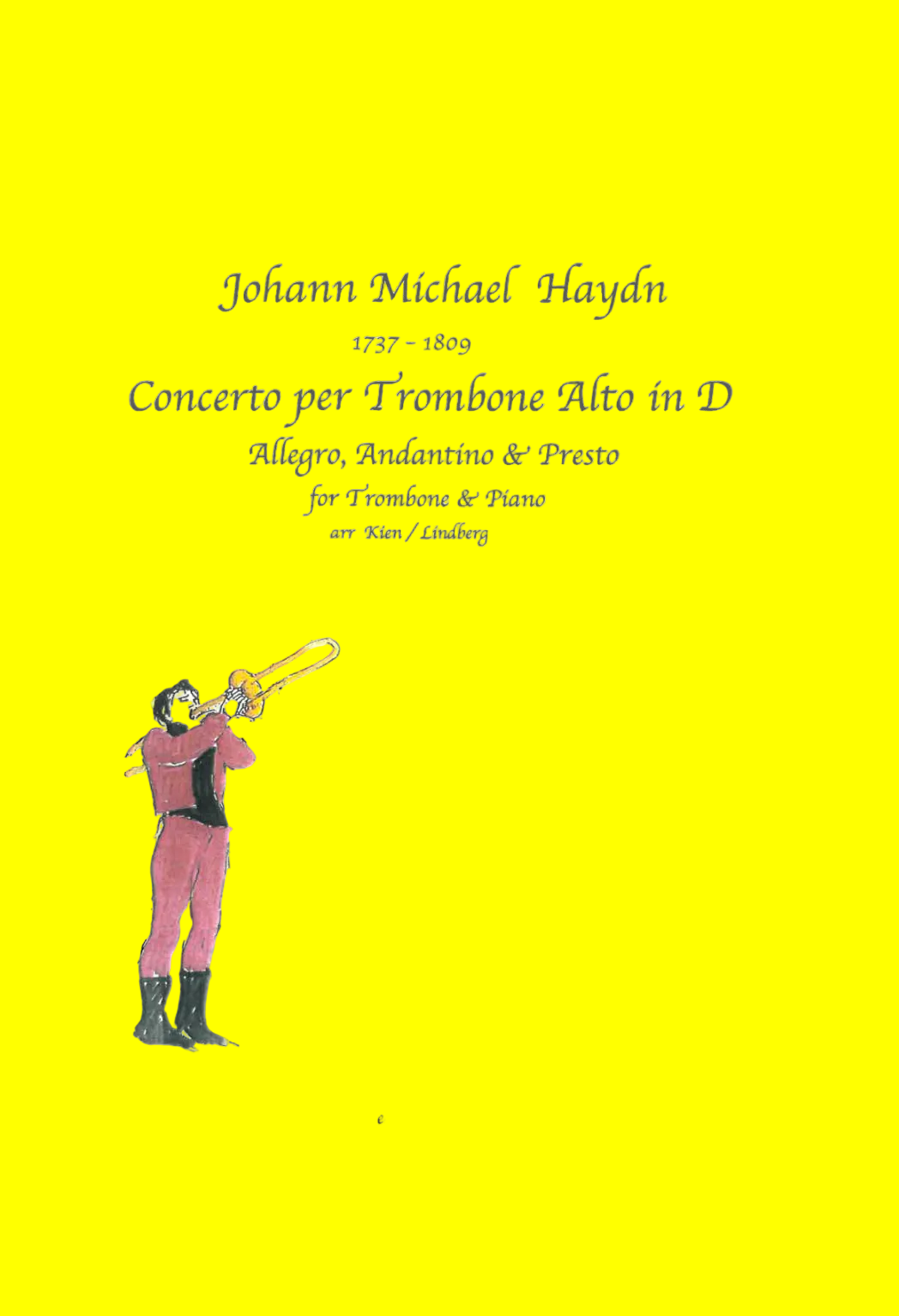 Haydn - Concerto per Alto Trombone in D (Trombone & Piano) - (DIGITAL)