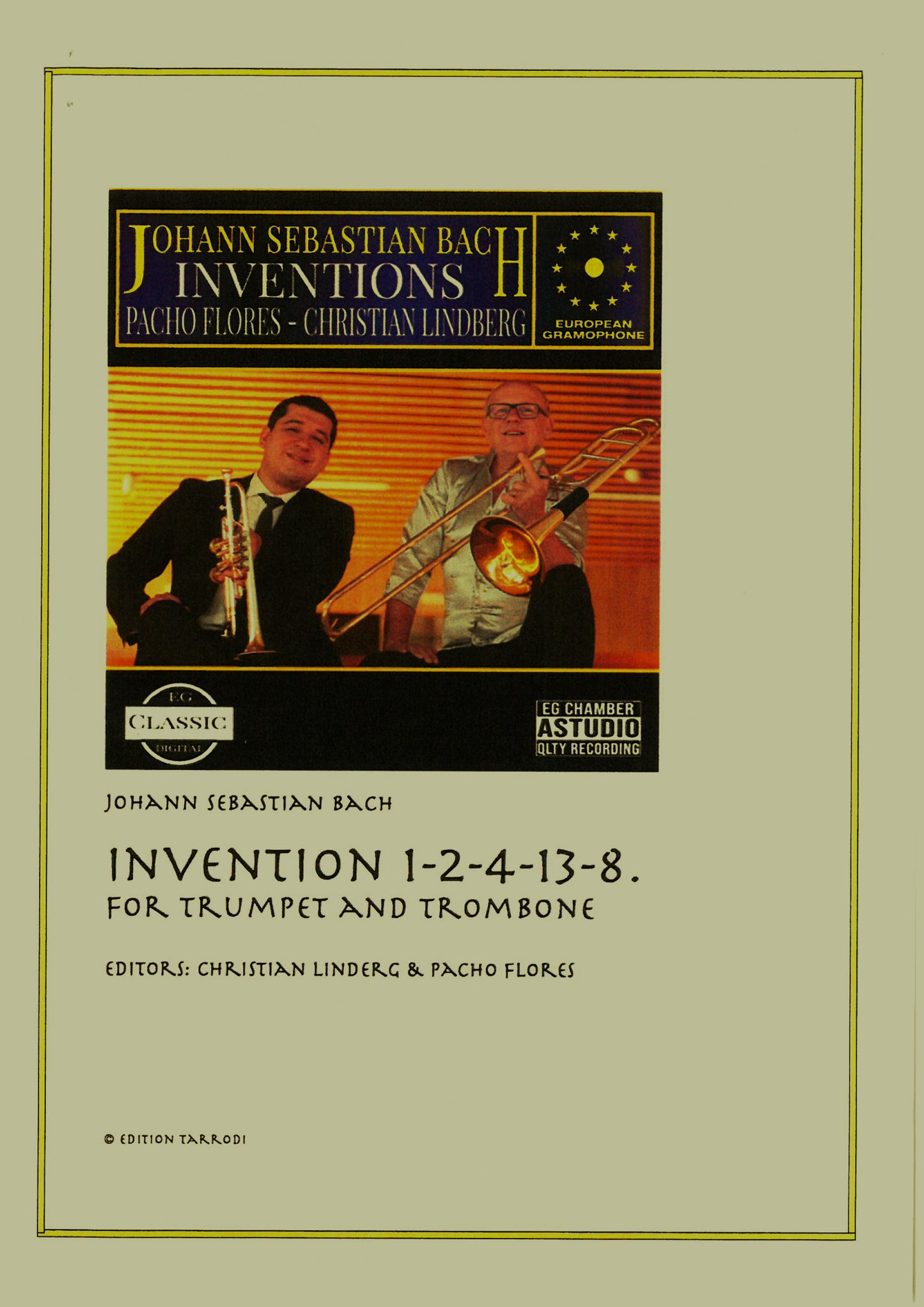 Christian Lindberg / Pacho Flores -  Invention 1-2-3-13-8