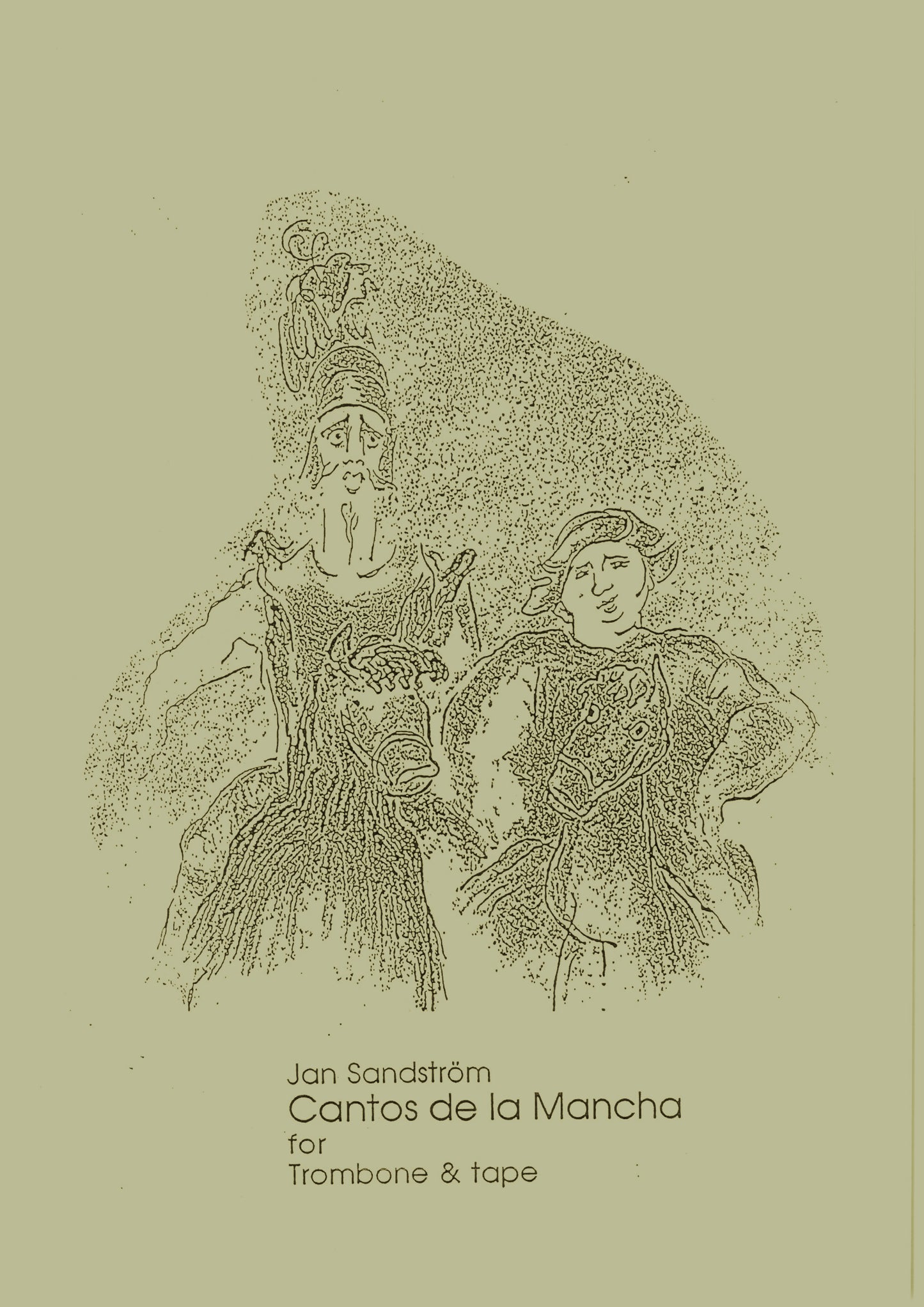 Jan Sandström -  Cantos de la Mancha, Trombone & CD