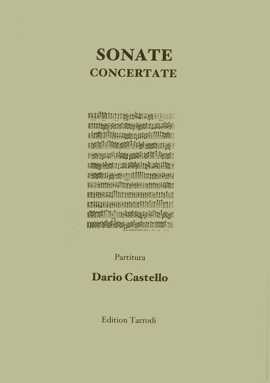D. Castello - Sonate Concertate Trombone, 2 Violins &  Basso