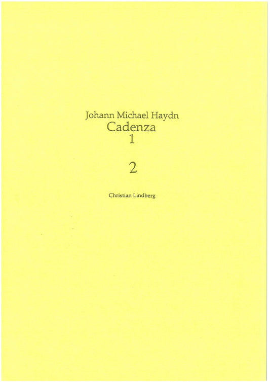 Christian Lindberg - Cadenza Michael Haydn