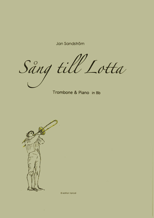 Jan Sandström - Song to Lotta Bb major, original key