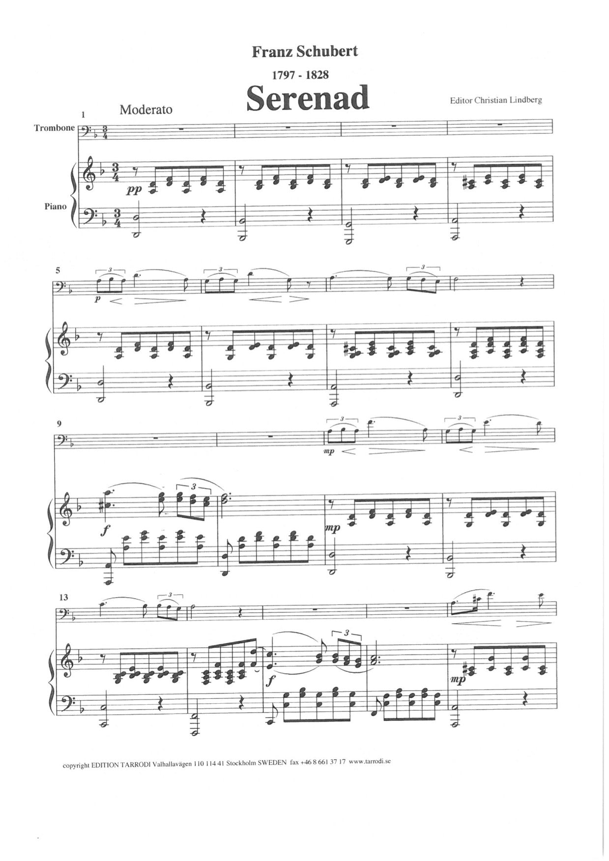 Schubert / Lindberg - Serenade