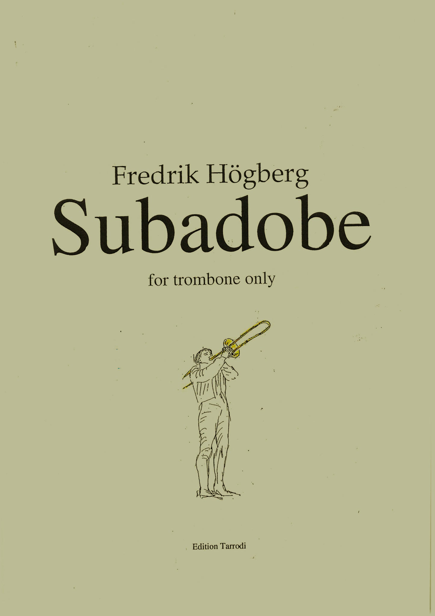 Fredrik Högberg - Su Ba Do Be I